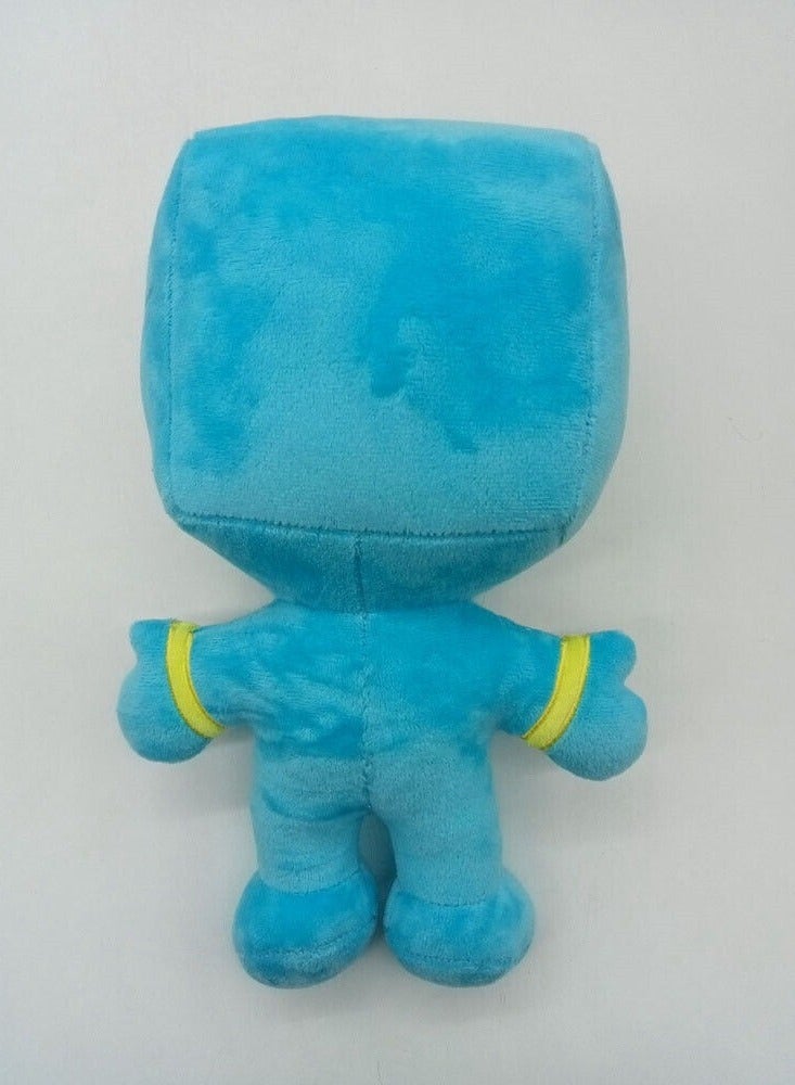 Minecraft Little Blue Man Craftee Plush Cube Master Plush Doll Toy Game Peripheral Doll Add a touch of game brightness to life 28cm - Image 2